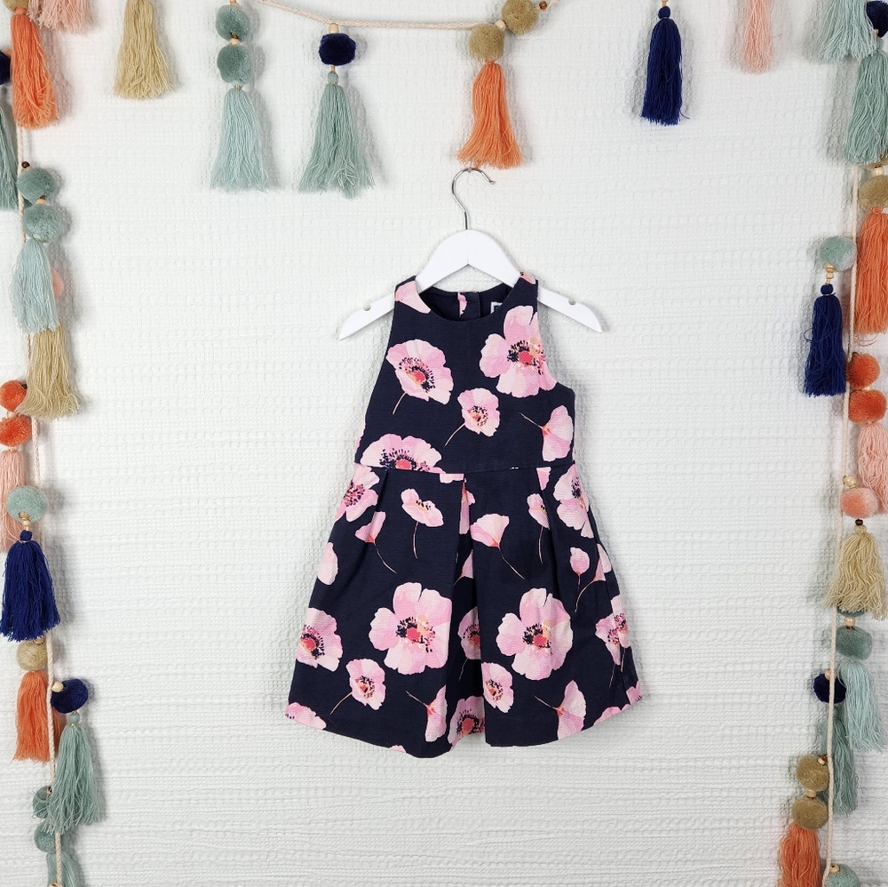 Janie and Jack Floral Sleeveless Dress